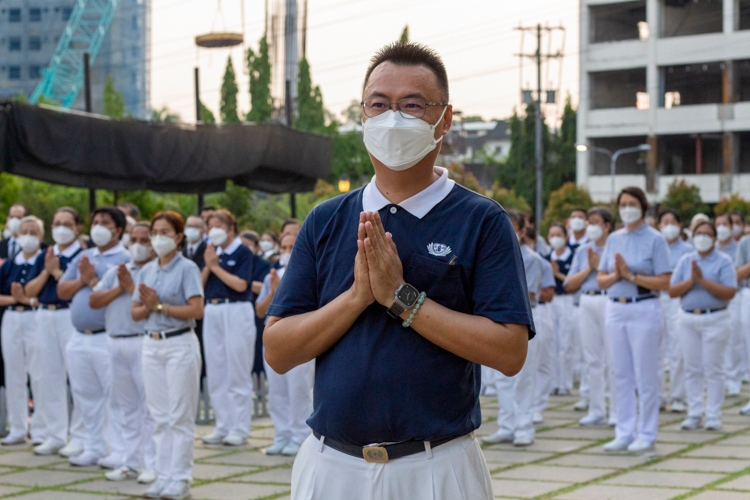 “Dharma Master Cheng Yen inspired me to make this year’s Buddha Day bigger and better than last year,” says Wilson Hung, event head of the Buddha Day. “I sincerely thank all the volunteers for their help and tireless efforts.” 【Photo by Matt Serrano】