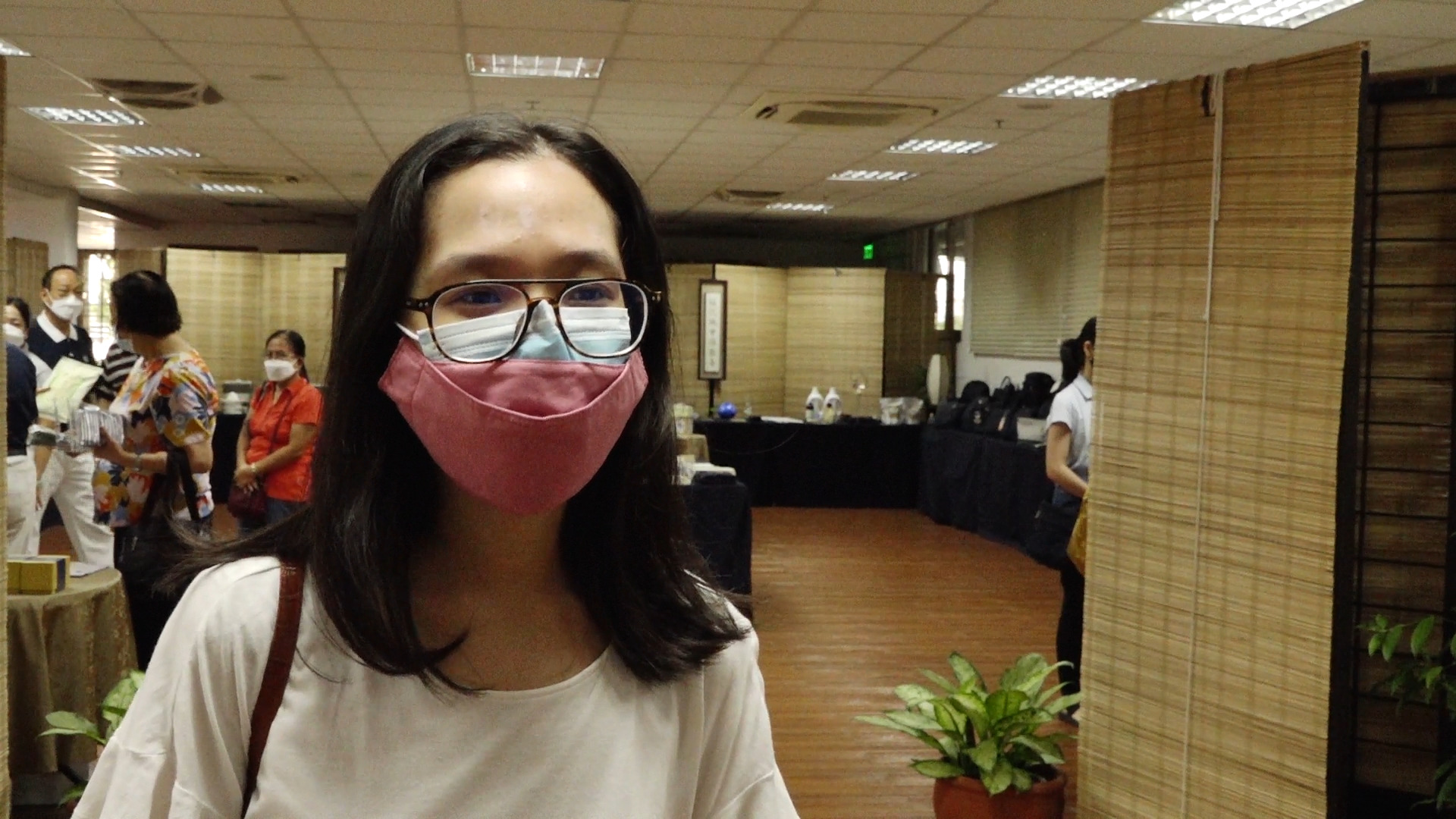 “We’ve always been supportive of Tzu Chi Philippines, and we like the products because they’re vegan and sustainable,” says Sabrina Joyce Go.