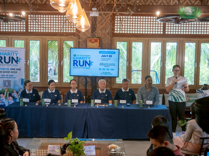 On June 19, Tzu Chi Foundation Philippines held its media launch for the 2025 Tzu Chi Charity Run for Education.