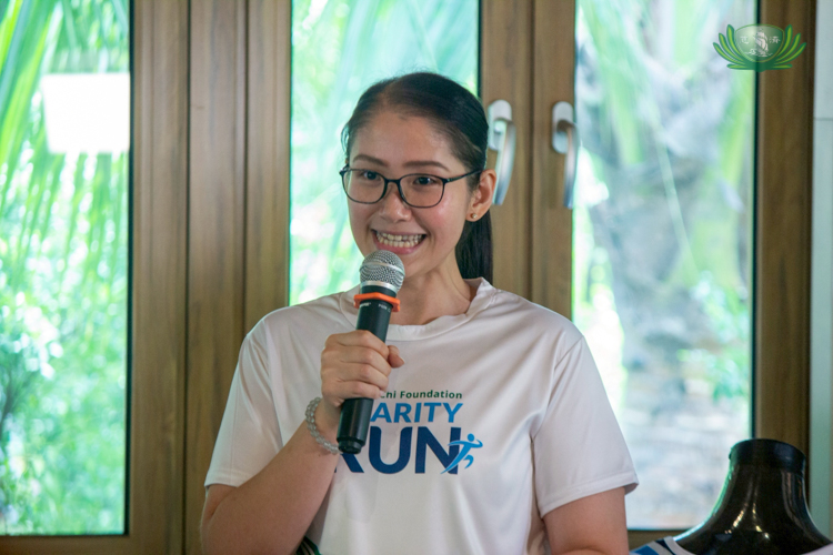 Tzu Chi commissioner Jane Sy hosts the event.