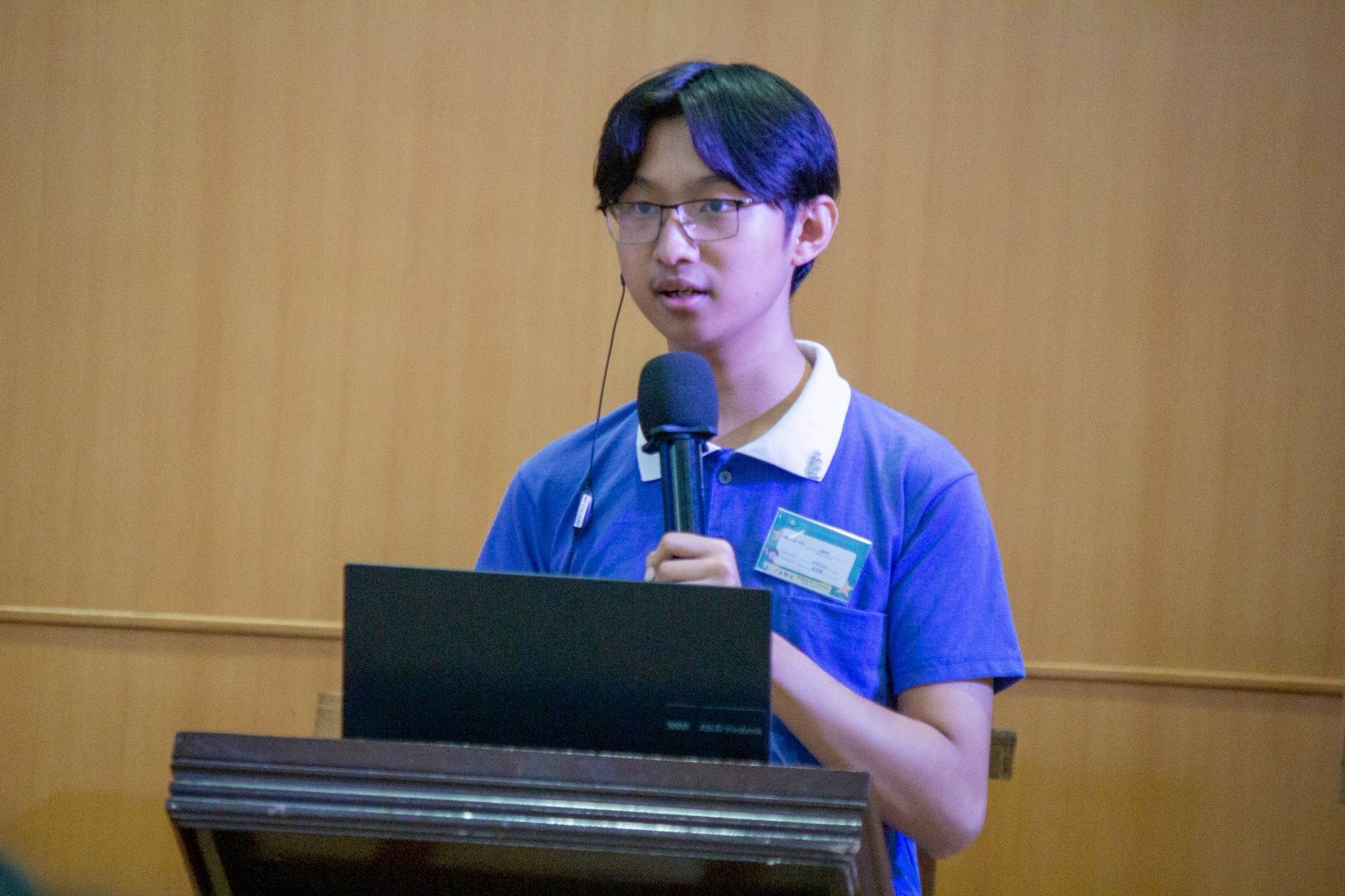 Last year, Jedd Emerson Lee was camp disciplinarian; this year, he’s camp head. In his welcome message on Day One, he told participants, “We hope you lead with impact, discover your potential, and become someone who can inspire others.”