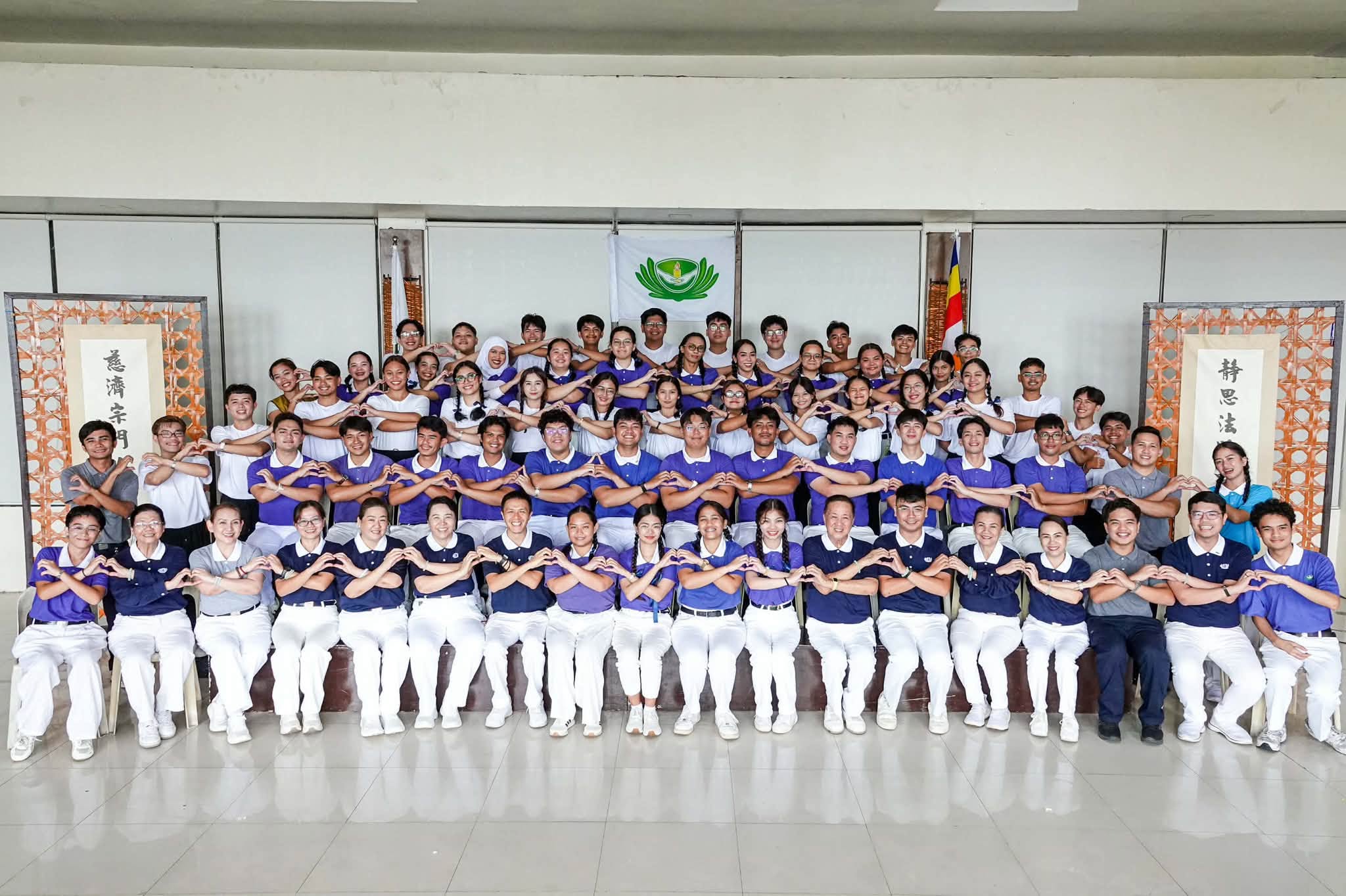 His first encounter with Tzu Chi at the 2nd Tzu Chi Youth Volunteers Camp in Zamboanga, held from July 10 to 12, gave Gio Pamintuan a clearer sense of purpose in life.