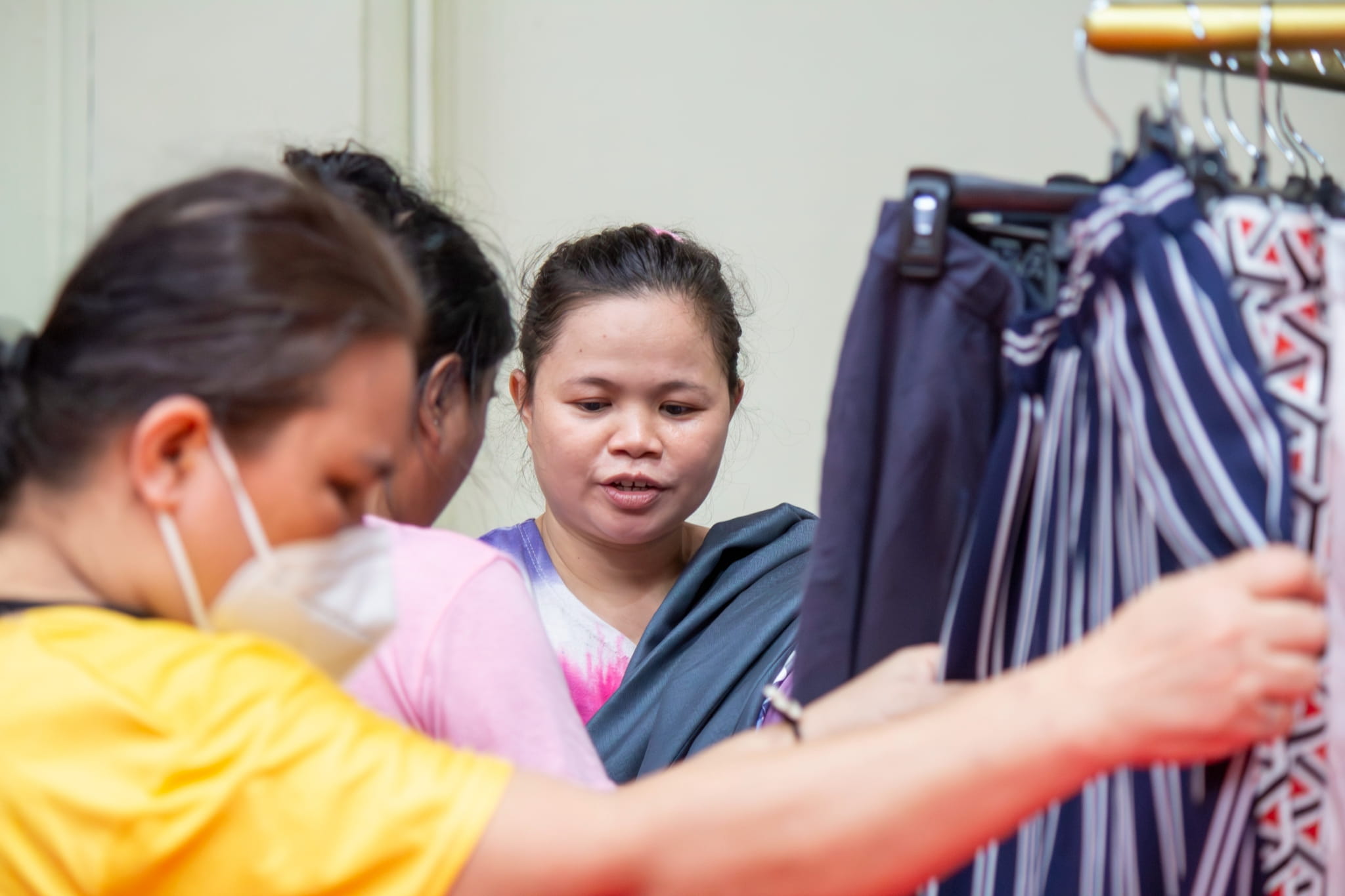 Jennybel Ewayan shops for gifts for her family in Zamboanga City using coupons from her employers.