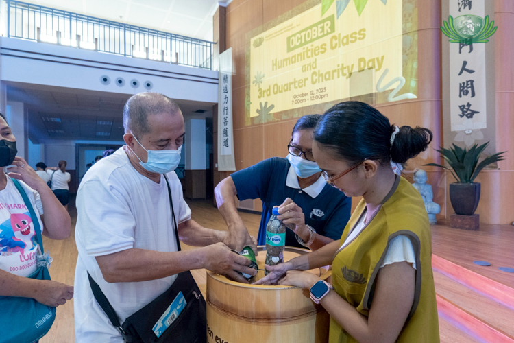 The event was capped with the turnover of donations for victims of the recent magnitude 6.9 quake in Cebu.