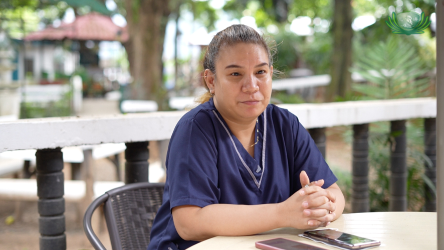 “I wish the [scholars] luck with their goals, and I hope that through this experience, you learned a lot. Thank you for choosing La Verna as part of your training,” said Aiza Lagon, nurse at La Verna Aged Care and Dementia Village. 