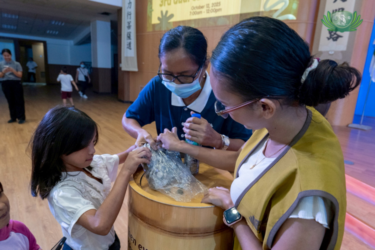 The event was capped with the turnover of donations for victims of the recent magnitude 6.9 quake in Cebu.