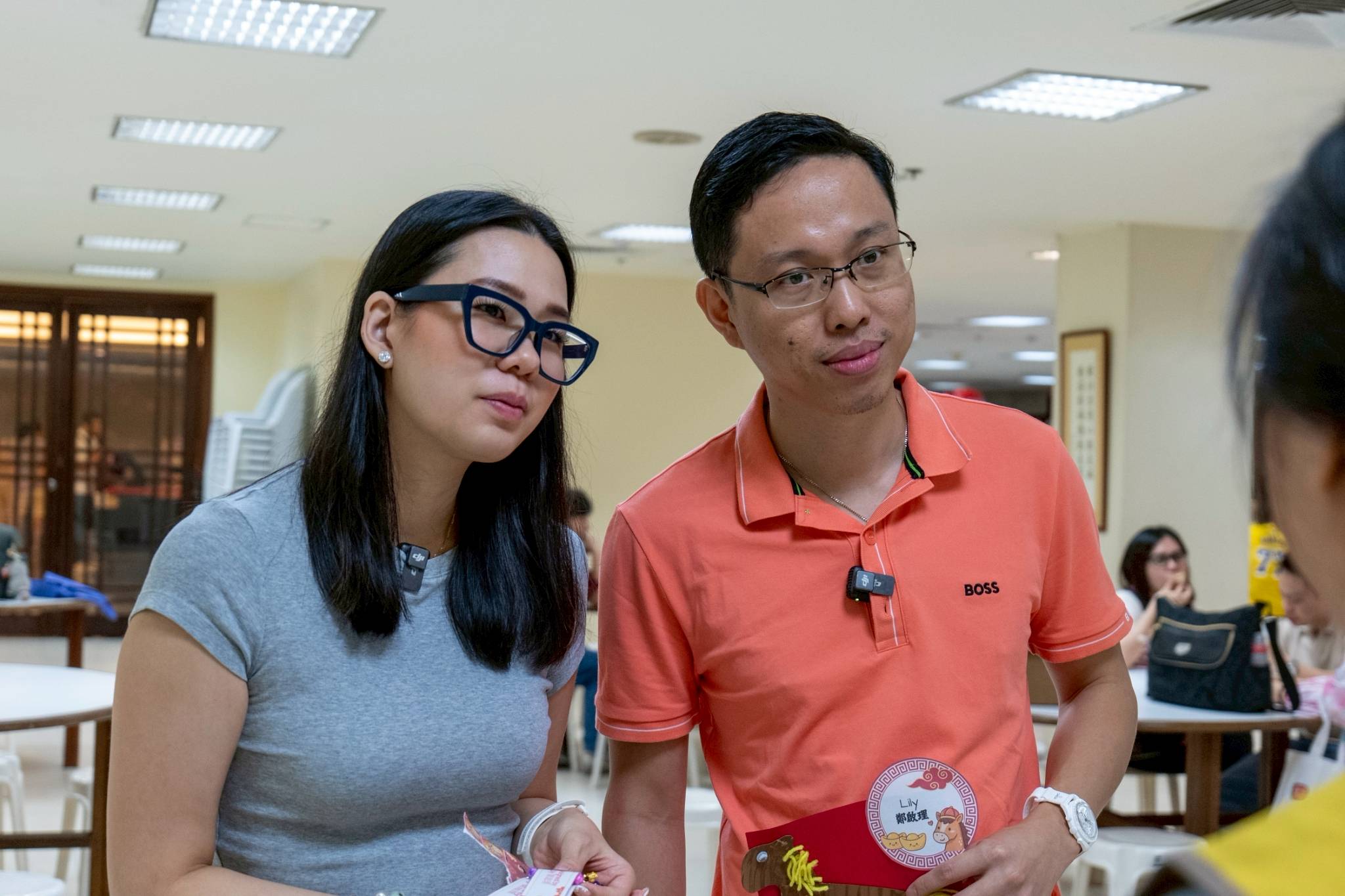 Parents Chris and Kyra Kwok shared that it was a unique experience watching their child Lily Harper sell items and enjoy time with friends.