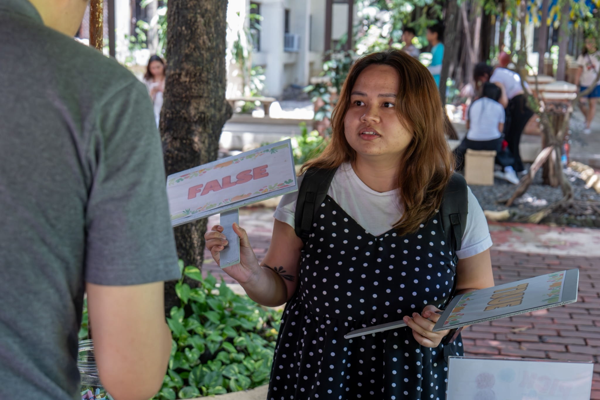 Christinn de Leon, legal researcher for PNU’s gender equity and inclusion office, is happy to know that the university now serves 40% plant-based dishes in its canteen. “It gives healthier options to the stakeholders and employees and makes the school more inclusive,” she says.