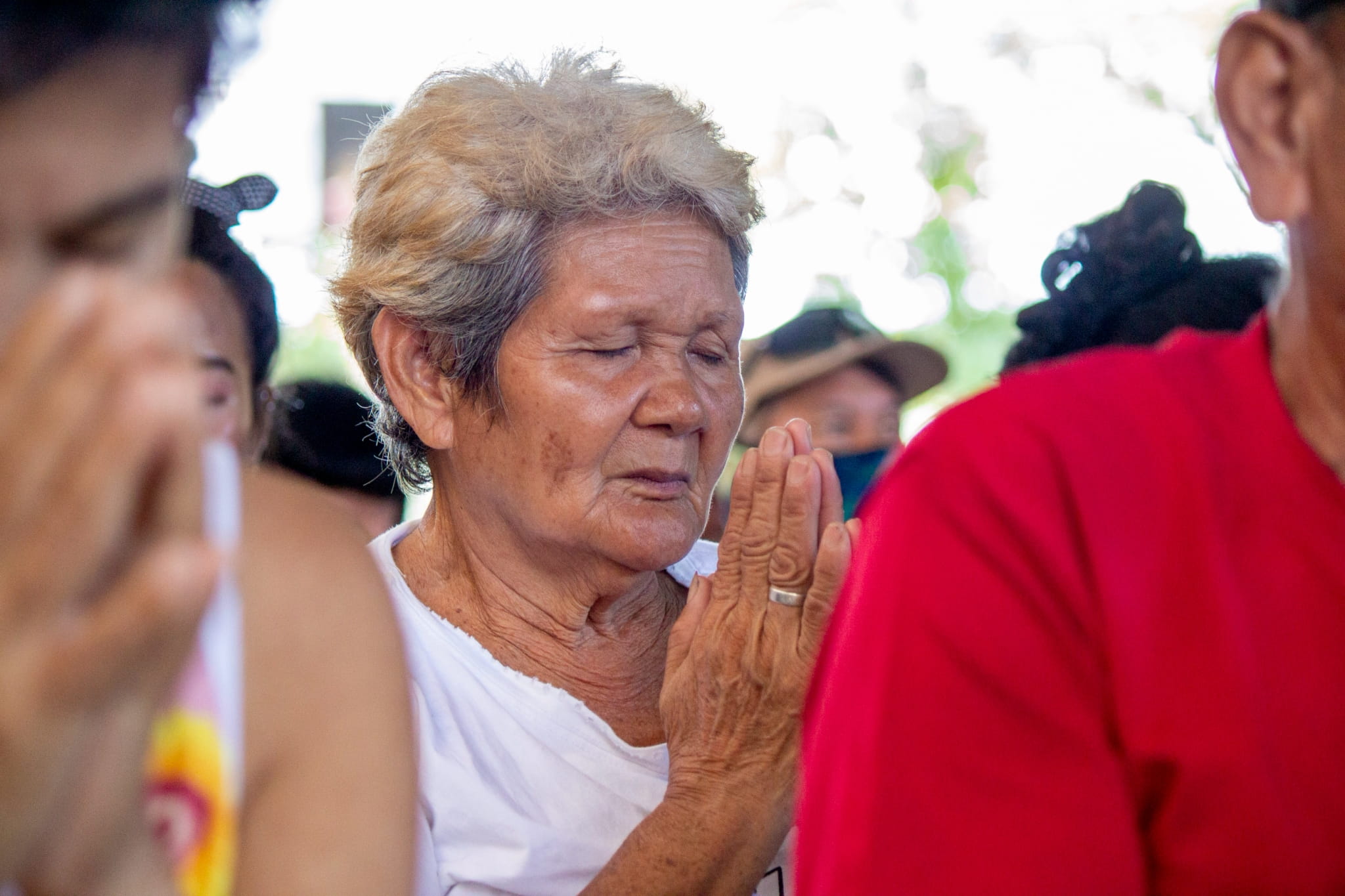 Prayers are offered for an end to suffering around the world, with hopes that the guidance of Buddha will continue to lead and protect those in need.