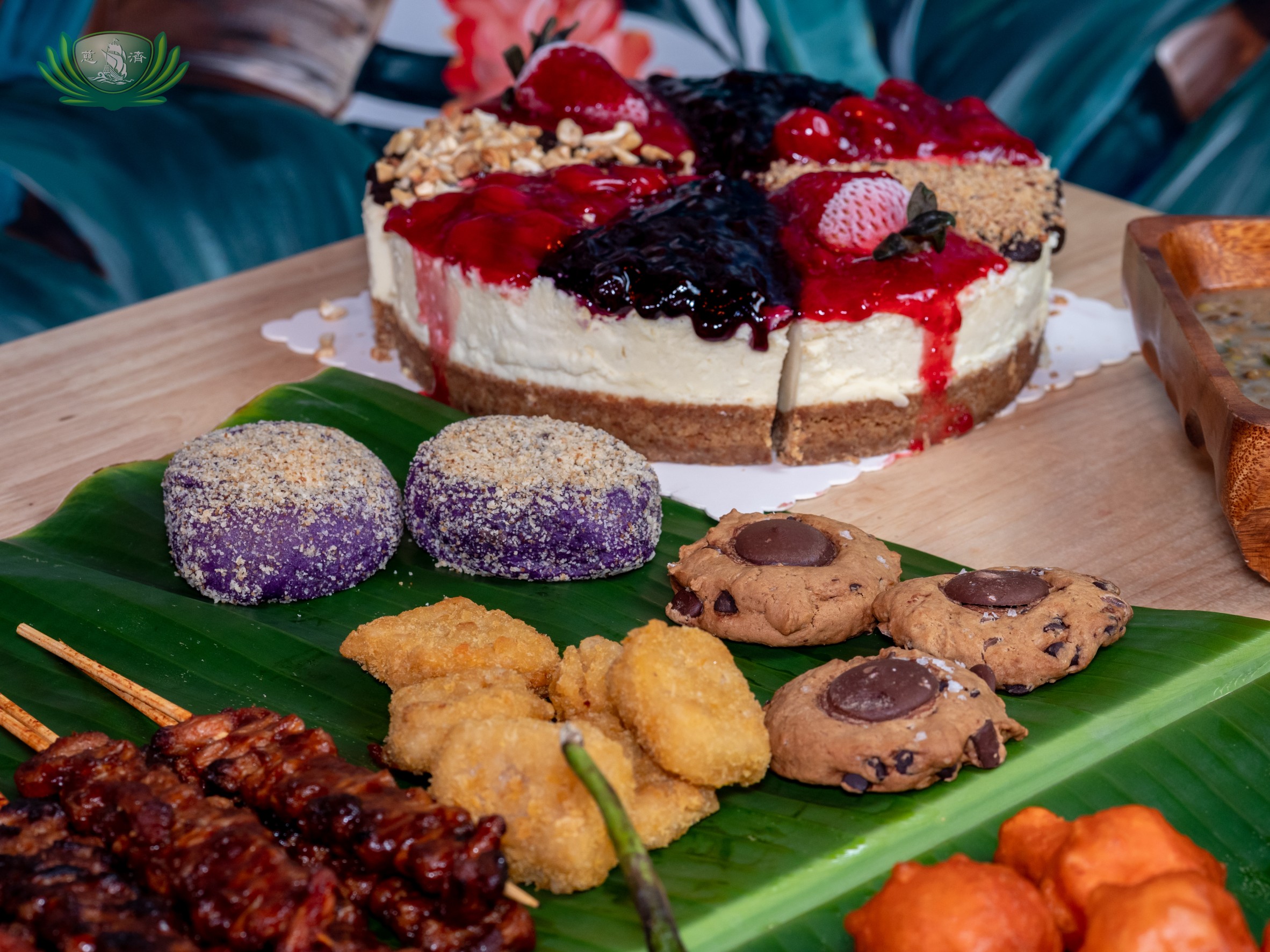 Vegan sweets and desserts, including vegan cheesecake, courtesy of The Vegan Grocer