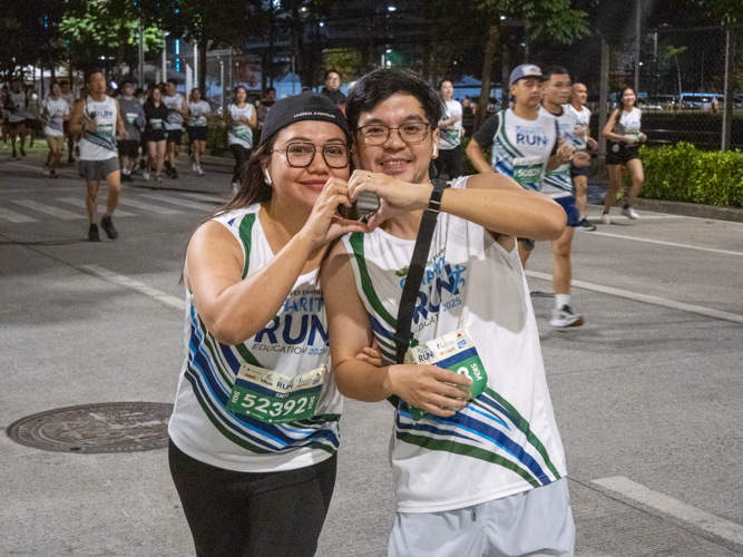 From pairs to packs, runners hit the track, sharing laughter, purpose, and fitness all at once.