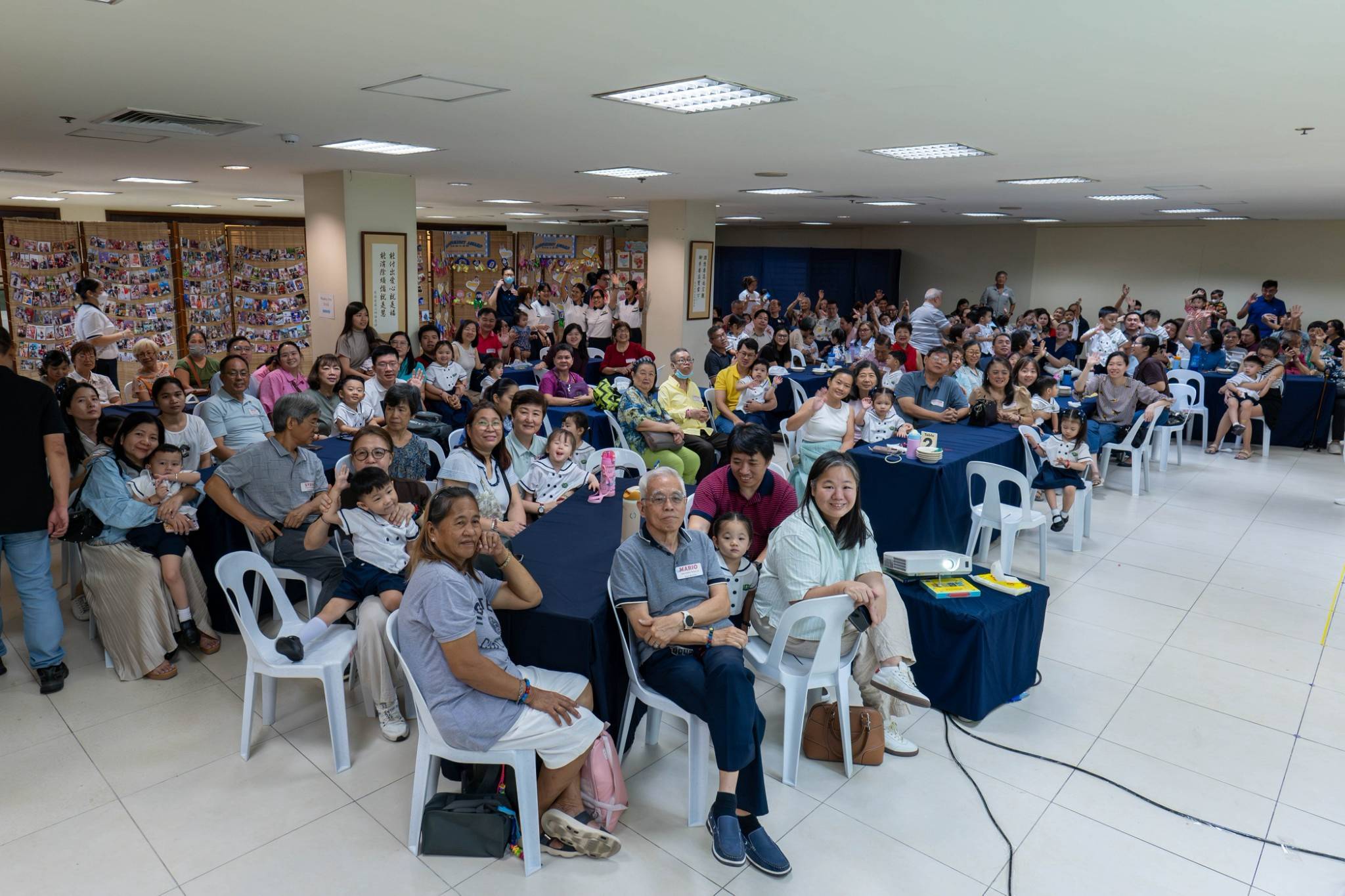 A warm group photo of grandparents, parents, learners, and school staff wraps up a celebration filled with love, laughter, and cherished family moments.