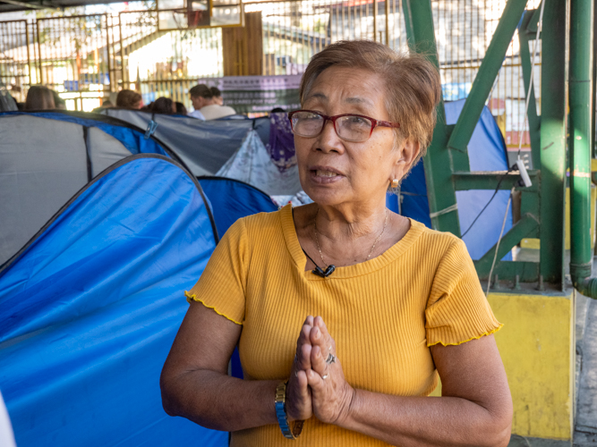 Of the various NGOs, community groups, and local government groups extending help, “the first I will thank is the Tzu Chi Foundation,” said Homeowners Association President Lisa del Carmen Lucero. “From the time of Ondoy and Ulysses, Tzu Chi continues to offer us assistance.” 【Photo by Matt Serrano】