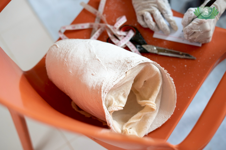These castings are used to get the exact measurement of patients’ needed prostheses.