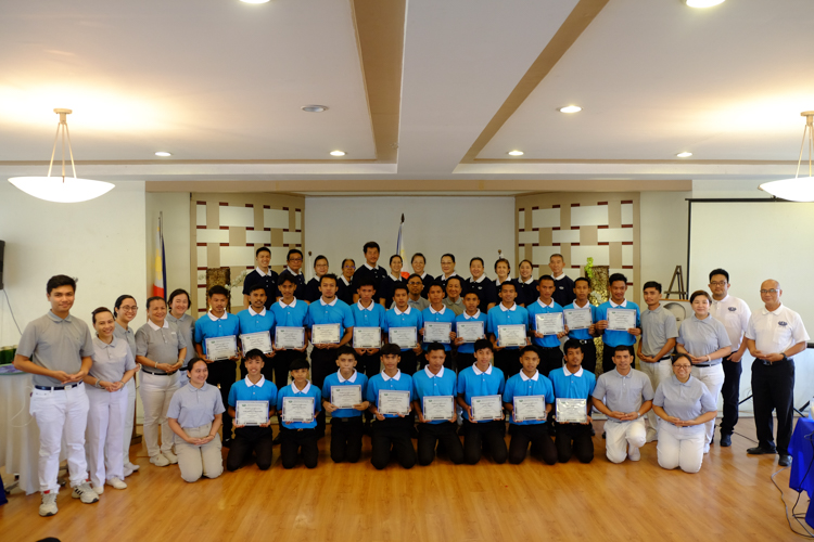 Tzu Chi Zamboanga awards scholarships to twenty new Technical Vocational scholars from Zamboanga Peninsula Polytechnic University and Colegio De La Ciudad de Zamboanga.