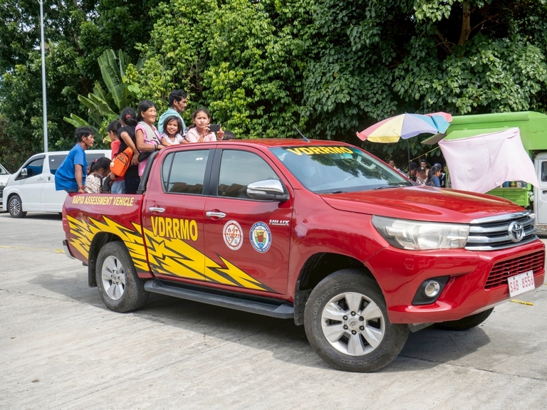 Government vehicles provided by the LGU, in coordination with the NCIP, transported Indigenous Peoples and other patients from their homes to the medical mission venue.