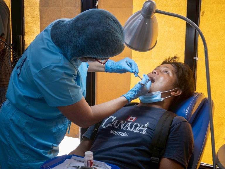 The dental team recorded the highest number of cases, with long queues observed on both Day 1 and Day 2. Despite the volume of patients, they were able to serve a total of 862 consultations.