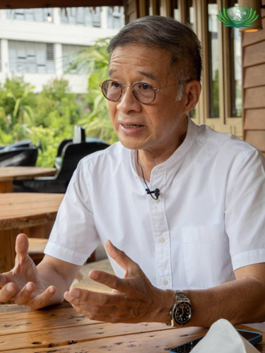 "Tzu Chi has been very renowned for its active participation whenever it comes to relief operations. They’re always at the forefront when it comes to disaster relief," says AKFI Chairman Jeffrey Keng on why they chose to donate to Tzu Chi.【Photo by Kendrick Yacuan】