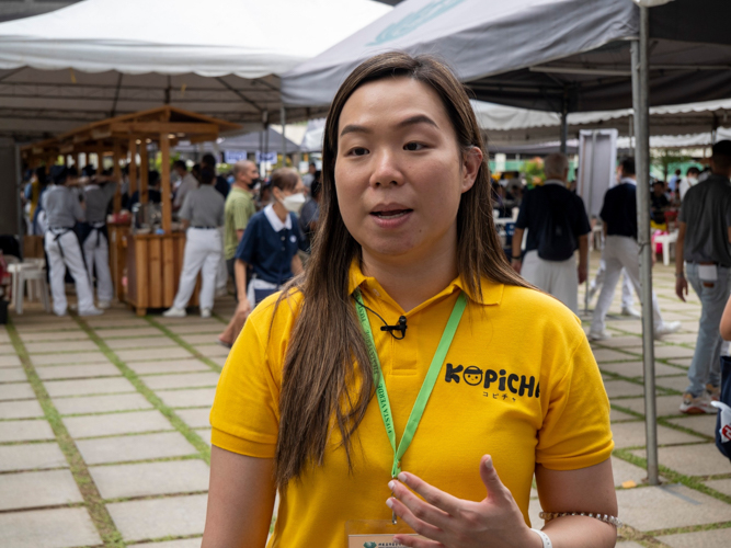 At Kopicha, buyers can request for soy milk and vegan creamers on their coffee and milk tea, says Sharmaine Tan. 【Photo by Matt Serrano】