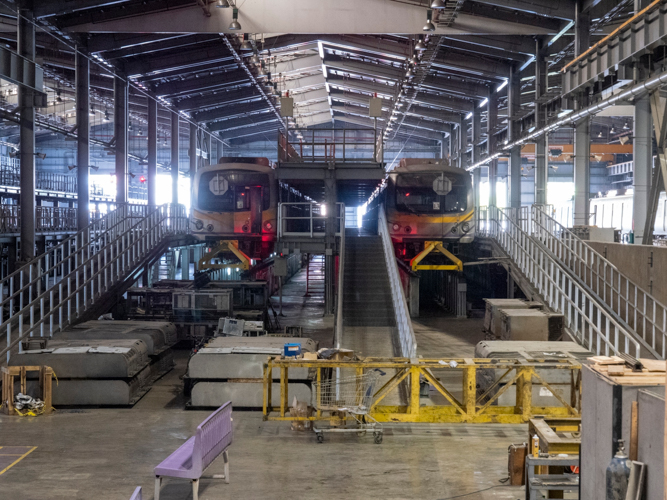 Inside the LRTA Line 2 Depot, preschoolers get a rare behind-the-scenes look at train maintenance facilities and operational equipment, introducing them to the mechanisms of public transportation.