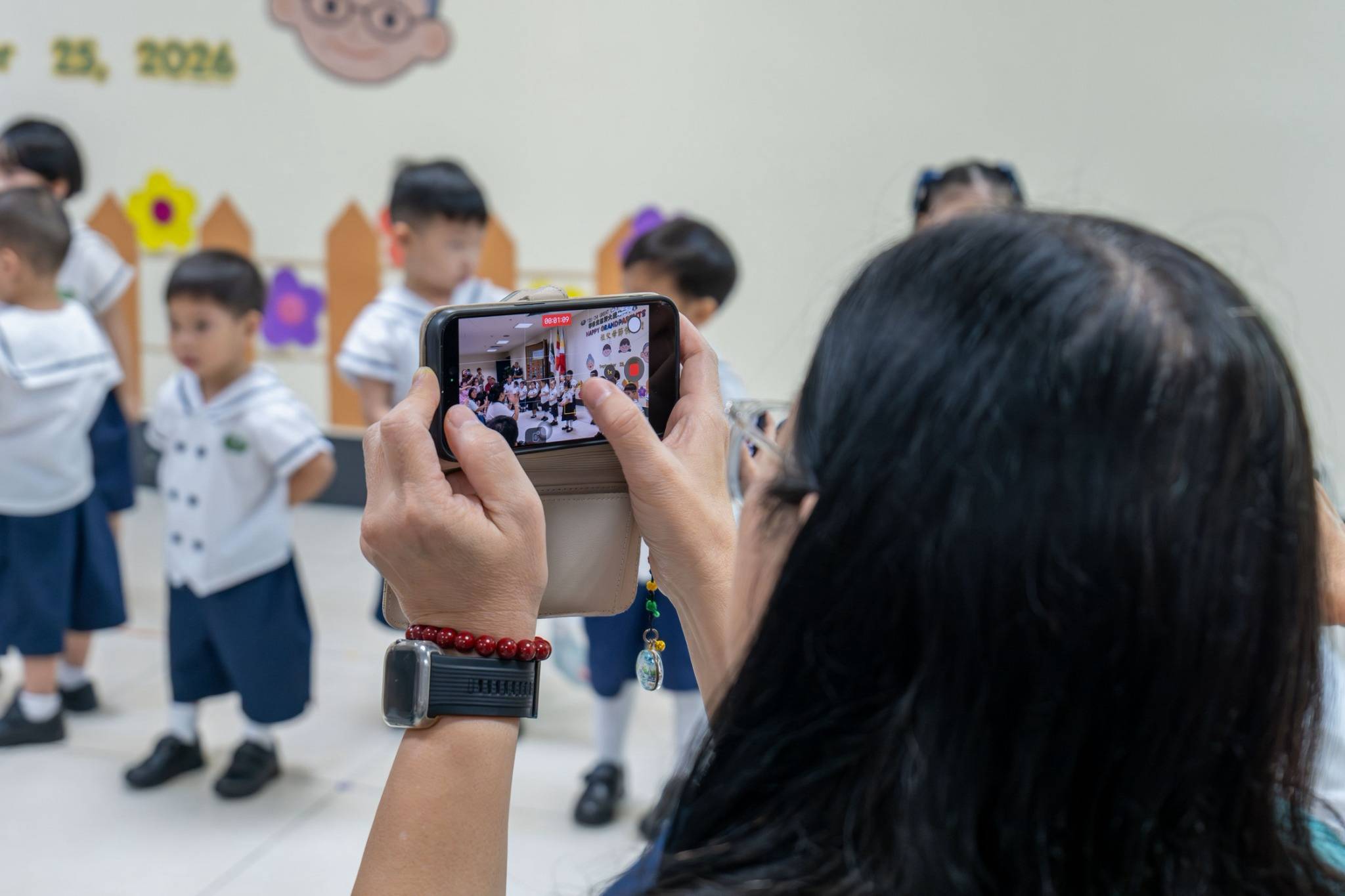 A parent captures a performance to treasure for the years to come. 
