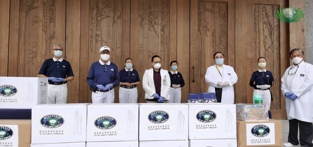 During the COVID-19 pandemic in April 2020, Tzu Chi Philippines was able to charter two flights containing medical personal protective equipment (PPE), with QMMC as one of its recipients.