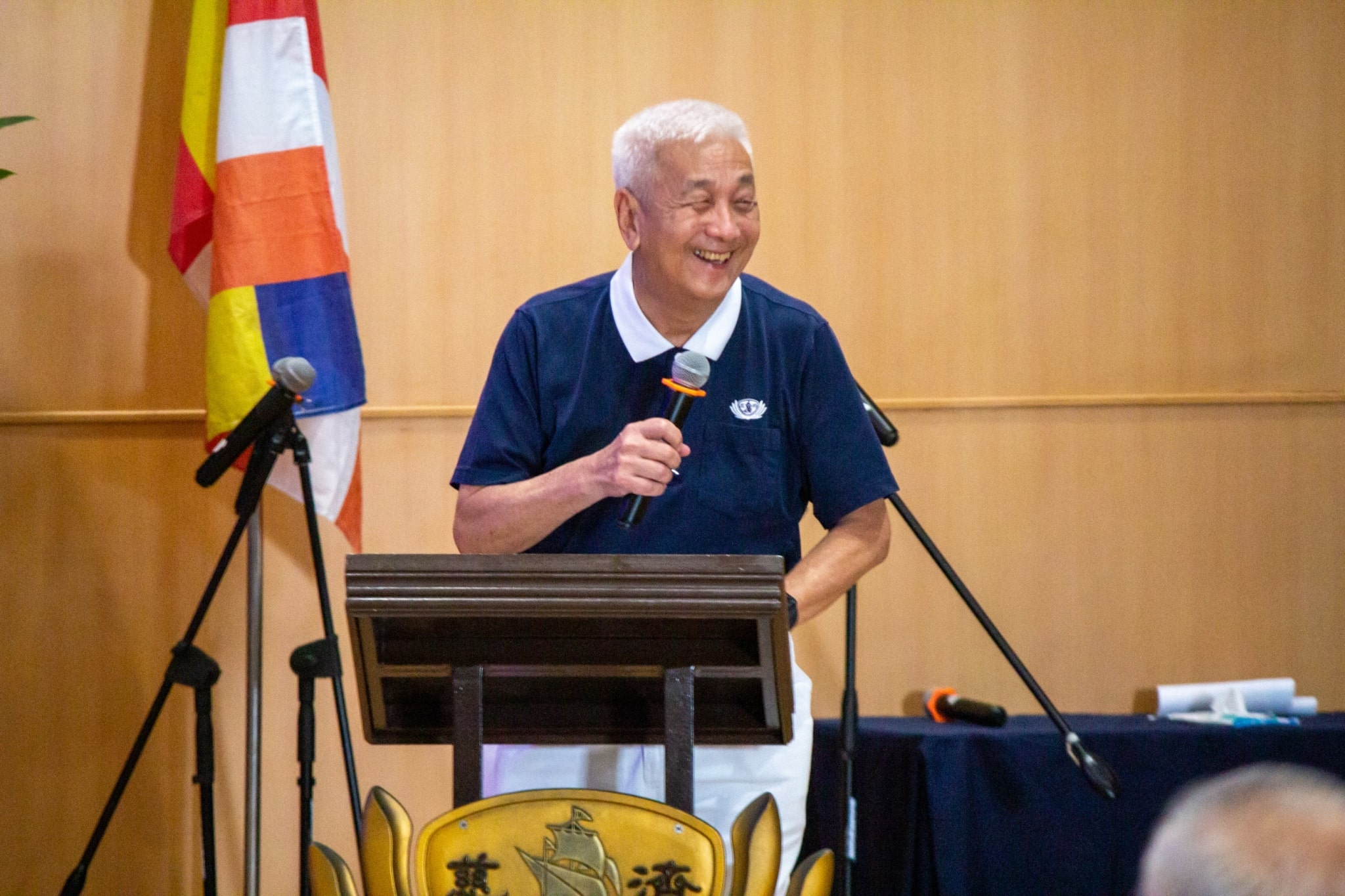 Tzu Chi Philippines CEO Henry Yuñez says physical therapy and acupuncture services are part of Tzu Chi’s 5-year vision. “We started with nothing until we grew and spread to different regions,” says the CEO. “Now we can do more.”【Photo by Marella Saldonido】