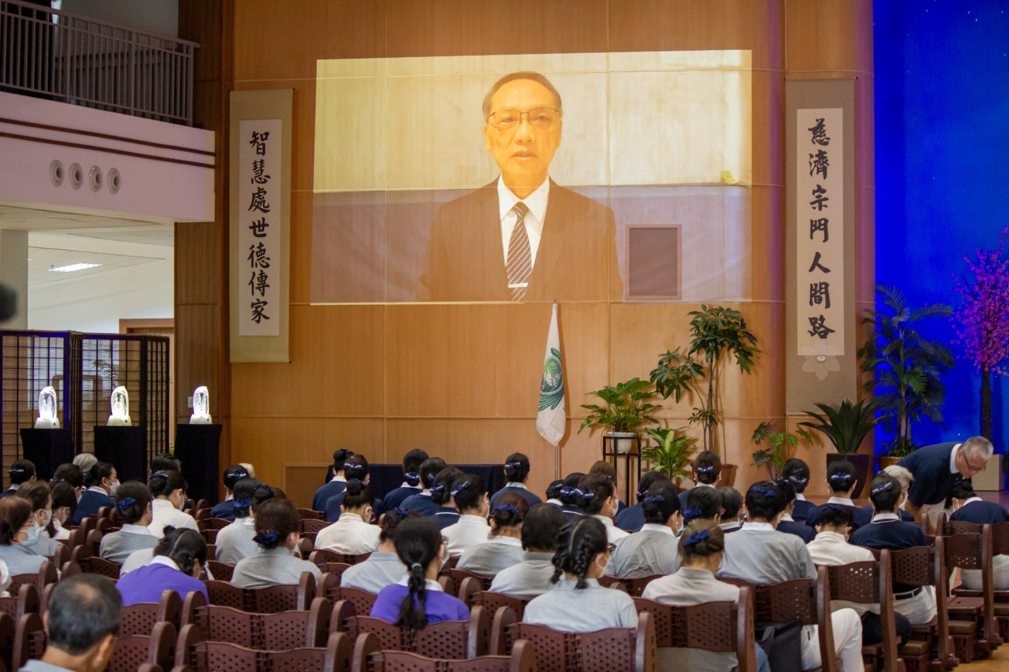 Tzu Chi Philippines also received congratulatory messages from Tzu Chi Charity Foundation CEO Po-Wen Yen and Tzu Chi Executive Director of Global Volunteers Stephen Huang.