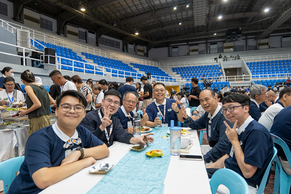 Taiwan-based Tzu Chi volunteers beam with gratitude during the closing night of their three-day medical mission journey in Dipolog, Zamboanga del Norte.