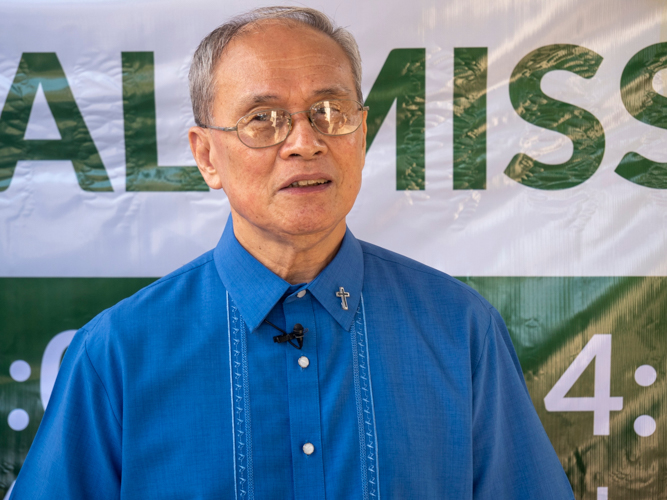 “Tzu Chi volunteers always remember us, they never forget that there are so many poor people here,” says Fr. Larry Singian, parish priest of San Lorenzo Ruiz and Companion Martyrs Parish from 2011 to 2019.
