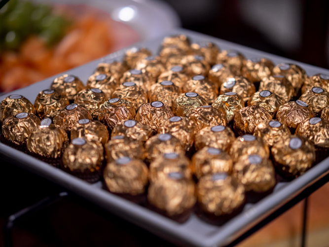 Ferrero Rocher chocolate【Photo by Daniel Lazar】