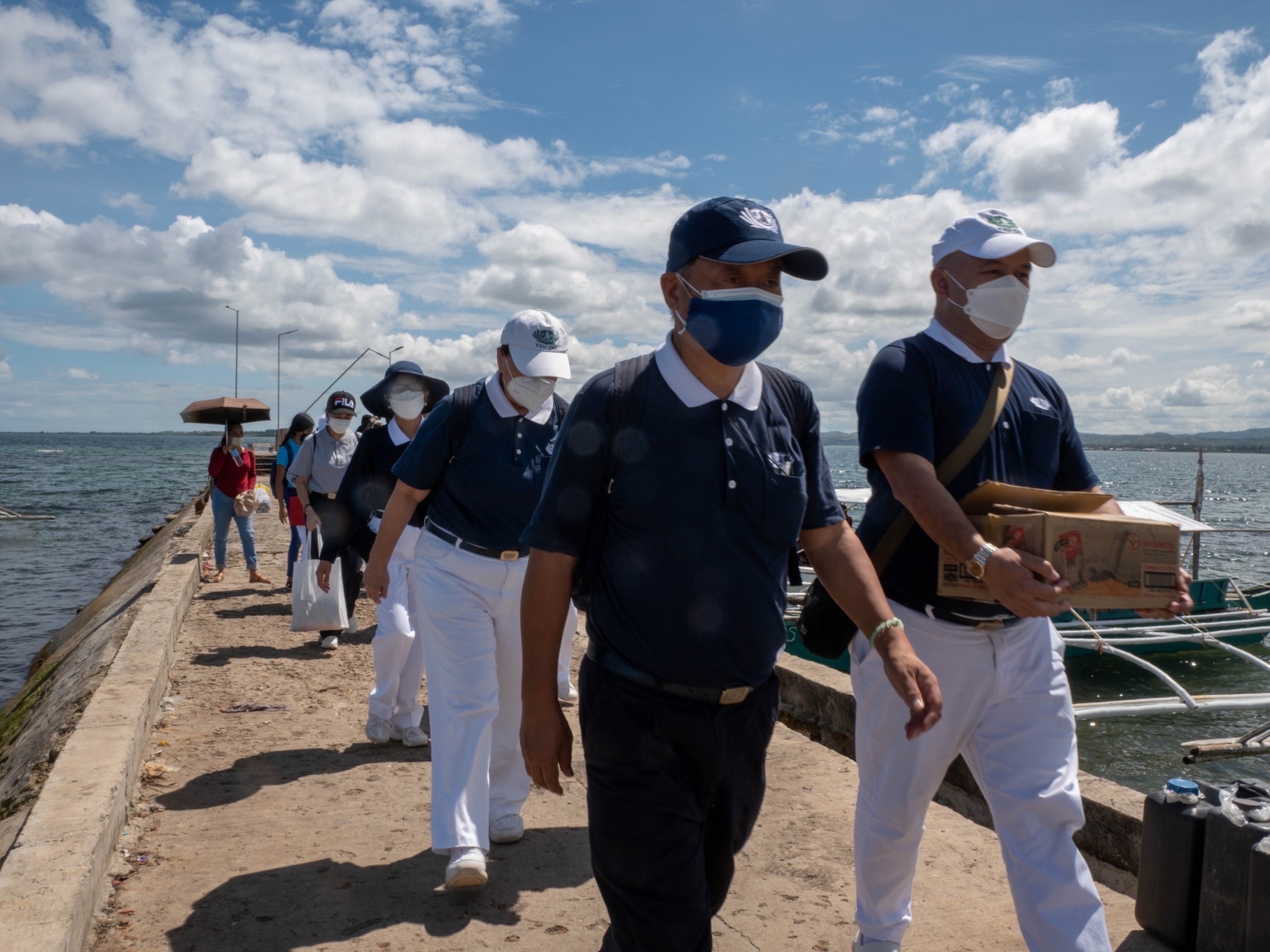 Tzu Chi volunteers were in Bohol last January to assess the extent of Odette’s damages and find ways to help. 