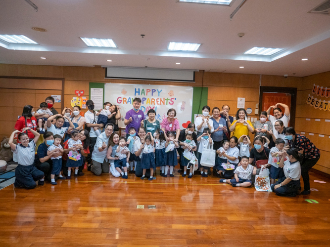 Tzu Chi Great Love Preschool Philippines celebrates Grandparents Day on September 22, 2023. 【Photo by Matt Serrano】