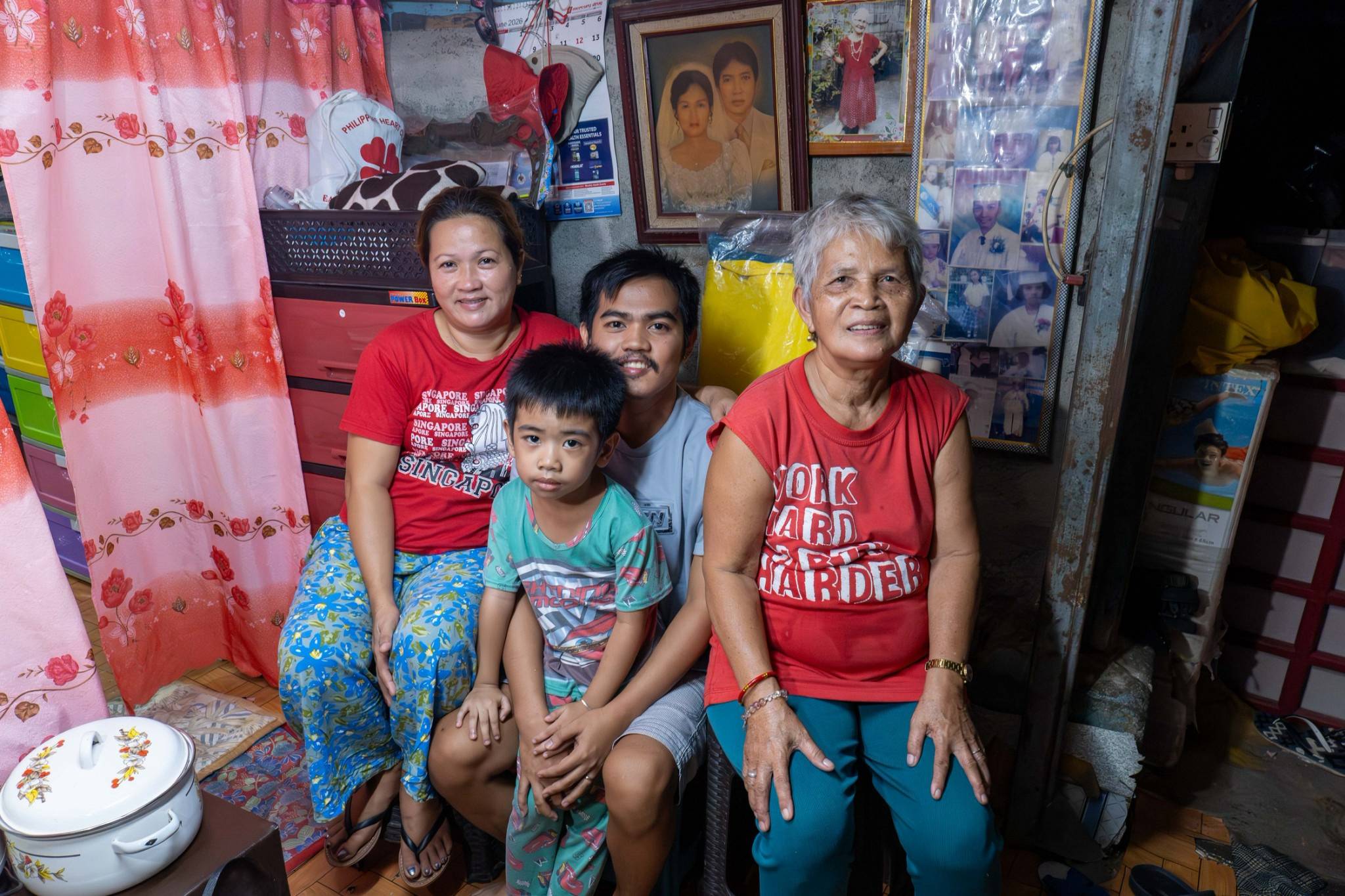 Years ago, Paul Christian Sacdalan’s grandmother, Myrna (right), gave back to the community through Tzu Chi Foundation Philippines’ coin bank collection. Today, that very ripple of compassion has reached her own family—helping secure a life-saving procedure for her grandson.