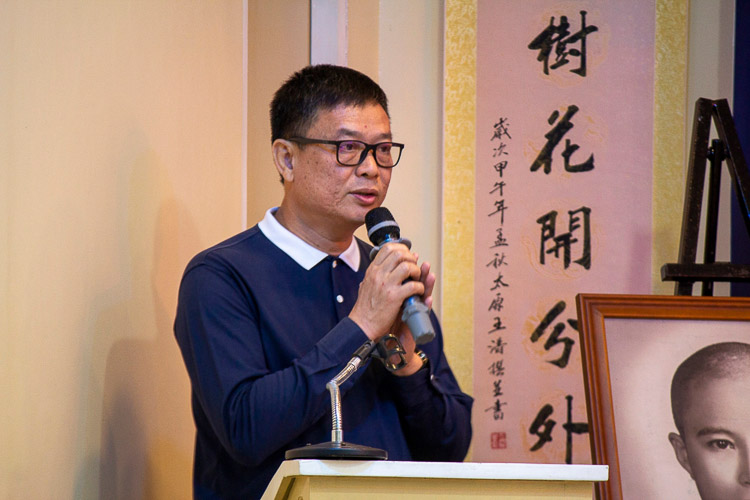 “This MOA signing symbolizes the shared commitment of Tzu Chi and USeP to advance the well-being of youth and enhance their quality of education,” says Tzu Chi Davao Officer-in-Charge Nelson Chua. 【Photo by Matt Serrano】