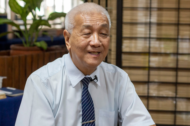 “Looking at everyone’s involvement in doing all the good deeds for those in need, I’m very touched,” says Tzu Chi Philippines CEO Henry Yuňez. “I wish everyone can cultivate all the merits in attaining wisdom and good karma.” 【Photo by Matt Serrano】