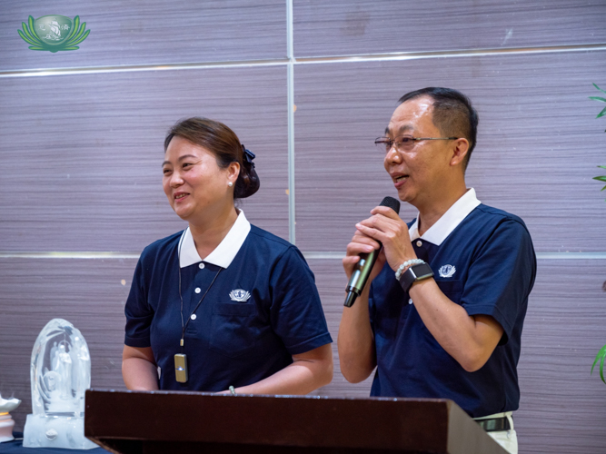 Davao volunteers share their experiences and learnings in Tzu Chi. 【Photo by Daniel Lazar】