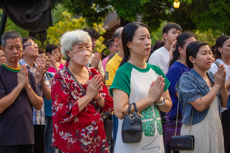 Guests of all ages are welcome to join the Buddha Bathing Ceremony.